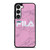 FILA SPORT PINK MARBLE LOGO Samsung Galaxy S23 Case Cover