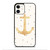 NAUTICAL ANCHOR POLKADOT iPhone 12 Case Cover NAUTICAL ANCHOR POLKADOT iPhone 12 Case Cover