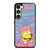 TIE DYE PATTERN BART SIMPSON Samsung Galaxy S23 Case Cover