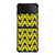 ARSENAL YELLOW RETRO PATTERN Samsung Galaxy Z Flip 4 Case Cover