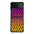 BLACK MAMBA YELLOW PURPLE PATTERN Samsung Galaxy Z Flip 4 Case Cover