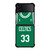 BOSTON CELTICS LARRY BIRD 33 JERSEY Samsung Galaxy Z Flip 4 Case Cover