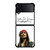 CAPTAIN JACK SPARROW PIRATES OF THE CARIBBEAN Samsung Galaxy Z Flip 4 Case Cover