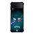 CHARLOTTE HORNETS NBA TEAM Samsung Galaxy Z Flip 4 Case Cover