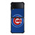 CHICAGO CUBS EMBOIRED LOGO Samsung Galaxy Z Flip 4 Case Cover