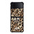 COACH NEW YORK PINK NATION LEPOARD Samsung Galaxy Z Flip 4 Case Cover