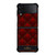 COACH NEW YORK RED GOLD Samsung Galaxy Z Flip 4 Case Cover
