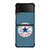 CONVERSE SNEAKERS LOGO BLUE Samsung Galaxy Z Flip 4 Case Cover