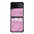 FILA SPORT PINK MARBLE LOGO Samsung Galaxy Z Flip 4 Case Cover