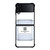 GIVENCHY PARIS LIGHT BLUE Samsung Galaxy Z Flip 4 Case Cover