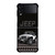 JEEP WHITE CAR Samsung Galaxy Z Flip 4 Case Cover