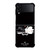 KATE SPADE BLACK WHITE SWAN Samsung Galaxy Z Flip 4 Case Cover
