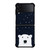 KATE SPADE SPARKLE POLLAR BEAR Samsung Galaxy Z Flip 4 Case Cover
