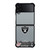 LAS VEGAS RAIDERS NFL ICON Samsung Galaxy Z Flip 4 Case Cover