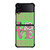 LOVE AKA PINK AND GREEN Samsung Galaxy Z Flip 4 Case Cover