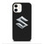 SUZUKI MOTOR CARBON LOGO iPhone 12 Case Cover