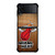 MIAMI HEAT WOODEN LOGO NBA Samsung Galaxy Z Flip 4 Case Cover