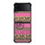 MICHAEL KORS PINK STRIP LOGO Samsung Galaxy Z Flip 4 Case Cover