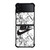 NIKE CAMO LOGO Samsung Galaxy Z Flip 4 Case Cover