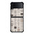 OLD NEWSPAPER PATTERN Samsung Galaxy Z Flip 4 Case Cover