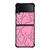 PINK LOVE BRUSHES PATTERN Samsung Galaxy Z Flip 4 Case Cover