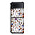 PLAYFUL BASKETBALL DOODLE ART Samsung Galaxy Z Flip 4 Case Cover