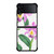PURPLE ORCHID FLOWER PAINTING Samsung Galaxy Z Flip 4 Case Cover