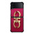 SALVATORE FERRAGAMO LOGO MAGENTA Samsung Galaxy Z Flip 4 Case Cover