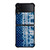 STRETCHED CHIFFON FABRIC PATTERN Samsung Galaxy Z Flip 4 Case Cover