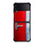 TESLA METAL EMBLEM Samsung Galaxy Z Flip 4 Case Cover