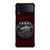 TORONTO RAPTORS RED METAL Samsung Galaxy Z Flip 4 Case Cover
