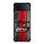 UNIVERSITY OF LOUISVILLE WOODEN LOGO Samsung Galaxy Z Flip 4 Case Cover UNIVERSITY OF LOUISVILLE WOODEN LOGO Samsung Galaxy Z Flip 4 Case Cover