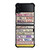 VINTAGE CASETTE COLLAGE 2 Samsung Galaxy Z Flip 4 Case Cover VINTAGE CASETTE COLLAGE 2 Samsung Galaxy Z Flip 4 Case Cover