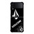 VOLCOM BLACK LOGO Samsung Galaxy Z Flip 4 Case Cover