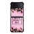 WHY DONT WE PINK FLOWER Samsung Galaxy Z Flip 4 Case Cover