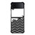 ZIG ZAG HALF PATTERN Samsung Galaxy Z Flip 4 Case Cover