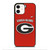 UGA GEORGIA BULLDOGS JERSEY iPhone 12 Case Cover