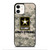 US ARMY ARMY STRONG CAMO iPhone 12 Case Cover