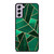 EMERALD AND COPPER GEOMETRIC PATTERN Samsung Galaxy S21 FE Case Cover