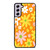 FLOWER POWER ORANGE PATTERN Samsung Galaxy S21 FE Case Cover