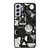 LUNAR PATTERN BLACK WHITE Samsung Galaxy S21 FE Case Cover