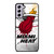MIAMI HEAT ART LOGO Samsung Galaxy S21 FE Case Cover