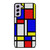 MONDRIAN COLORFUL LAYOUT Samsung Galaxy S21 FE Case Cover