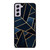 NAVY STONE CERAMIC ABSTRACT Samsung Galaxy S21 FE Case Cover