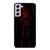 RED SKELETON HEARTBREAKING Samsung Galaxy S21 FE Case Cover