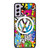VW STICKER BOMB LOGO Samsung Galaxy S21 FE Case Cover