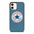 CONVERSE SNEAKERS LOGO BLUE iPhone 12 Case Cover