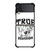 BIG BUDDHA TRUE RELIGION OFF WHITE Samsung Galaxy Z Flip 3 Case Cover