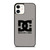 DC SHOE CO USA LOGO GREY iPhone 12 Case Cover DC SHOE CO USA LOGO GREY iPhone 12 Case Cover