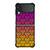 BLACK MAMBA YELLOW PURPLE PATTERN Samsung Galaxy Z Flip 3 Case Cover